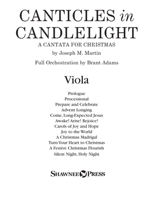 Canticles in Candlelight - Viola