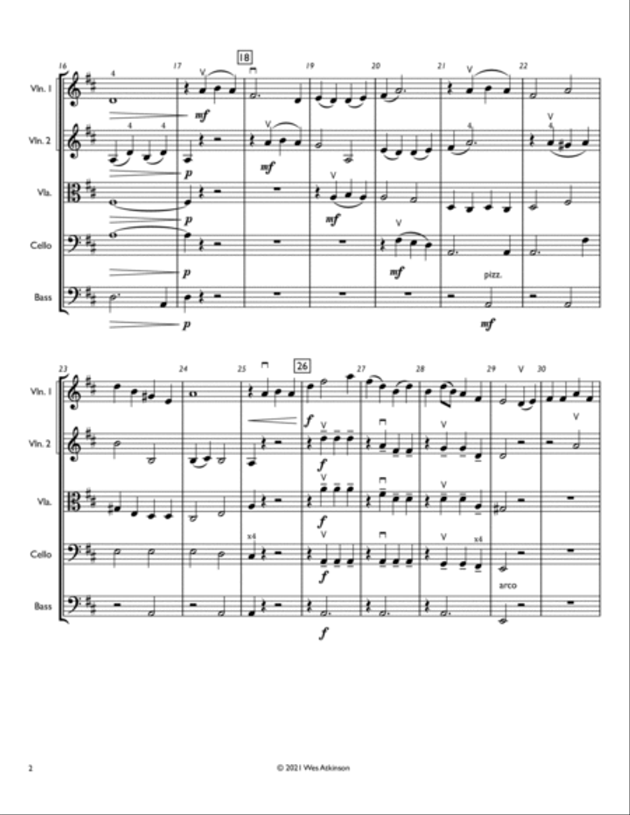 Green Country String Orchestra scores gallery preview page 2