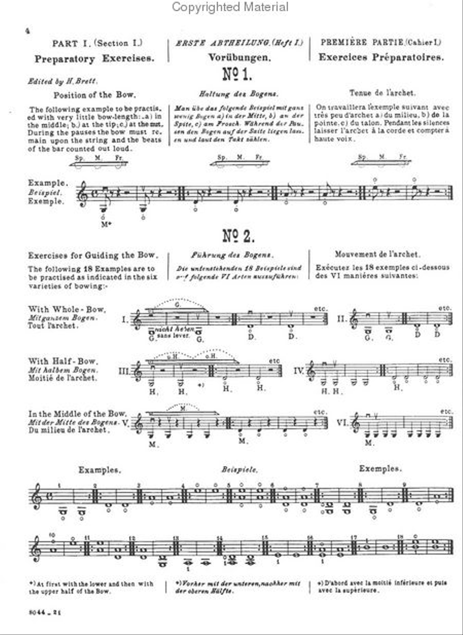 School of Bowing School of Bowing Violin scores gallery preview page 2