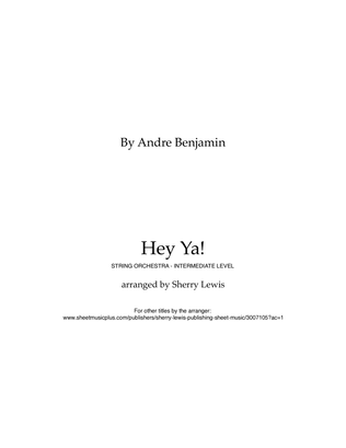 Book cover for Hey Ya!
