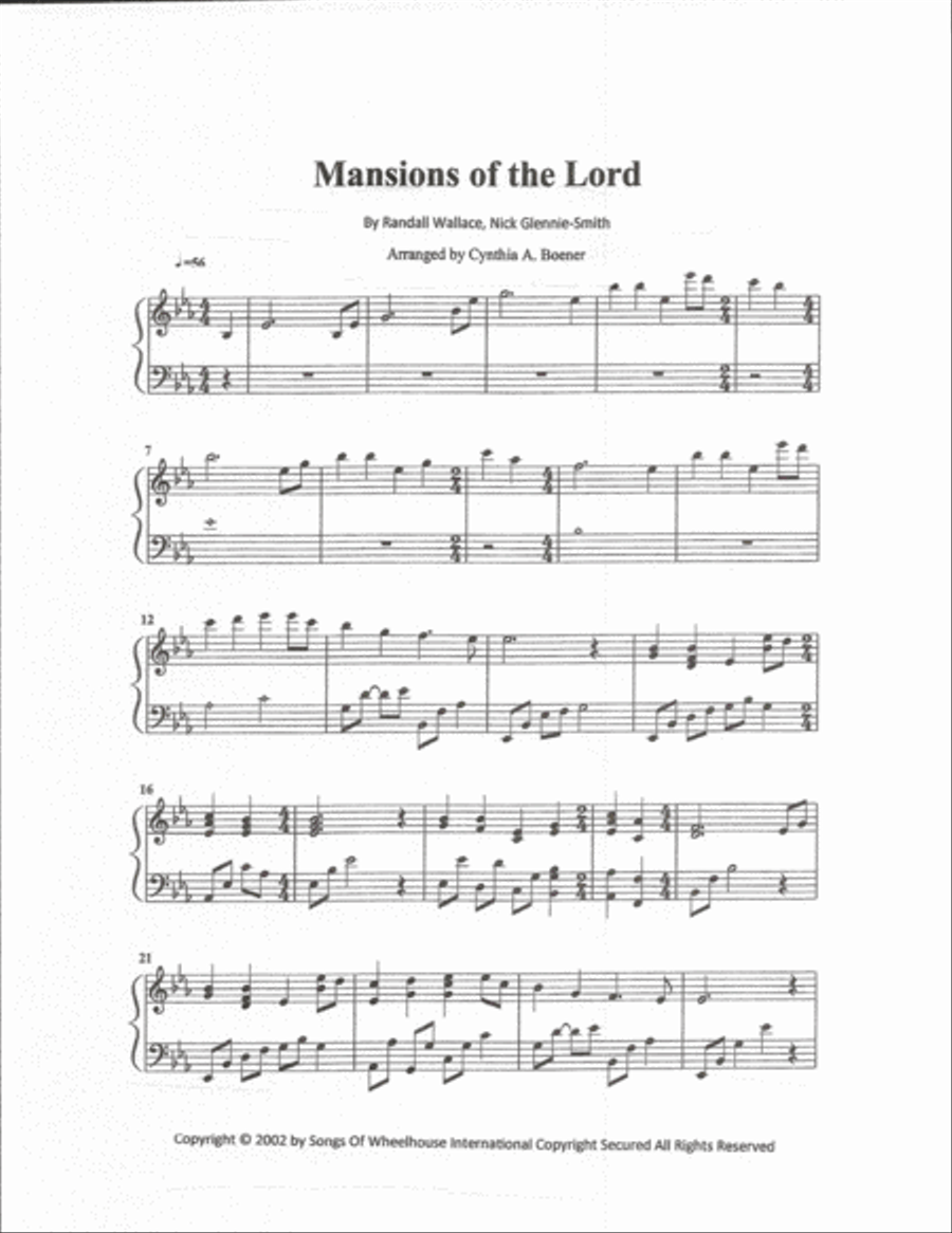 The Mansions Of The Lord Harp scores gallery preview page 2