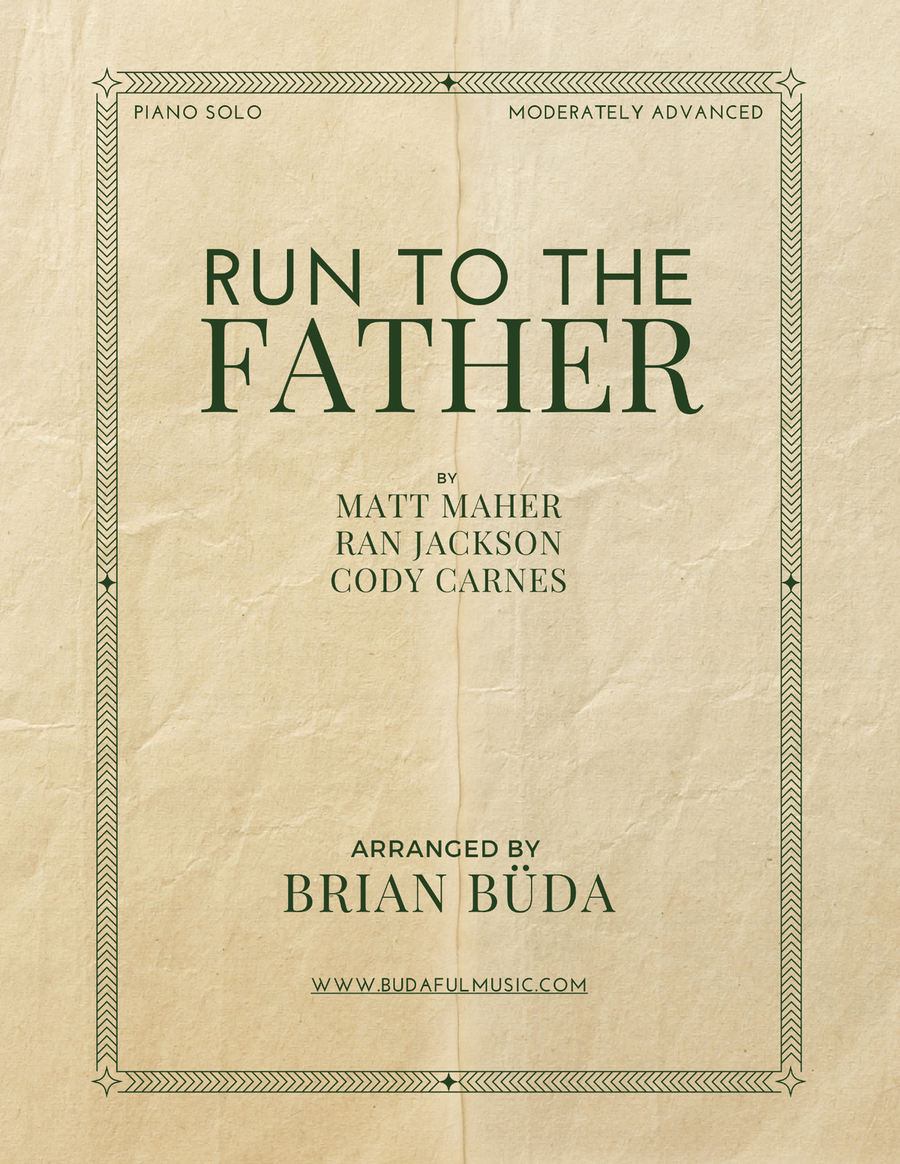Run To The Father Piano Solo scores gallery preview page 1