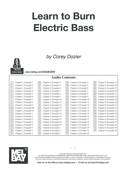Learn to Burn: Electric Bass image number null