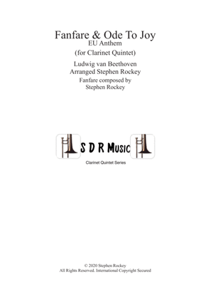 Fanfare and Ode To Joy for Clarinet Quintet