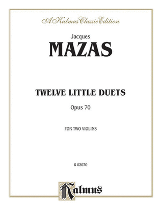 Twelve Little Duets, Op. 70