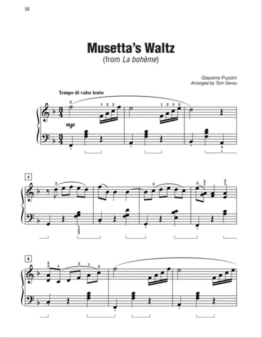 Simply Opera Simply Opera Easy Piano scores gallery preview page 4