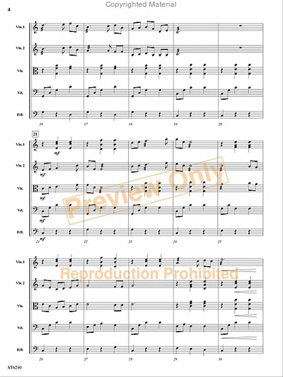 Rimpianto String Orchestra scores gallery preview page 3