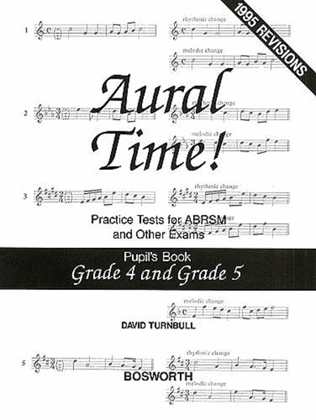 David Turnbull: Aural Time! Practice Tests - Grades 4 And 5 (Pupil