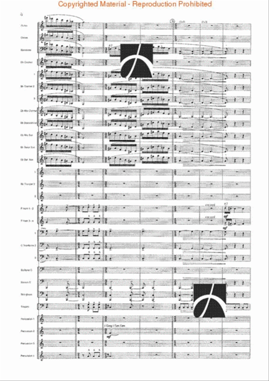 Spartacus Concert Band scores gallery preview page 5