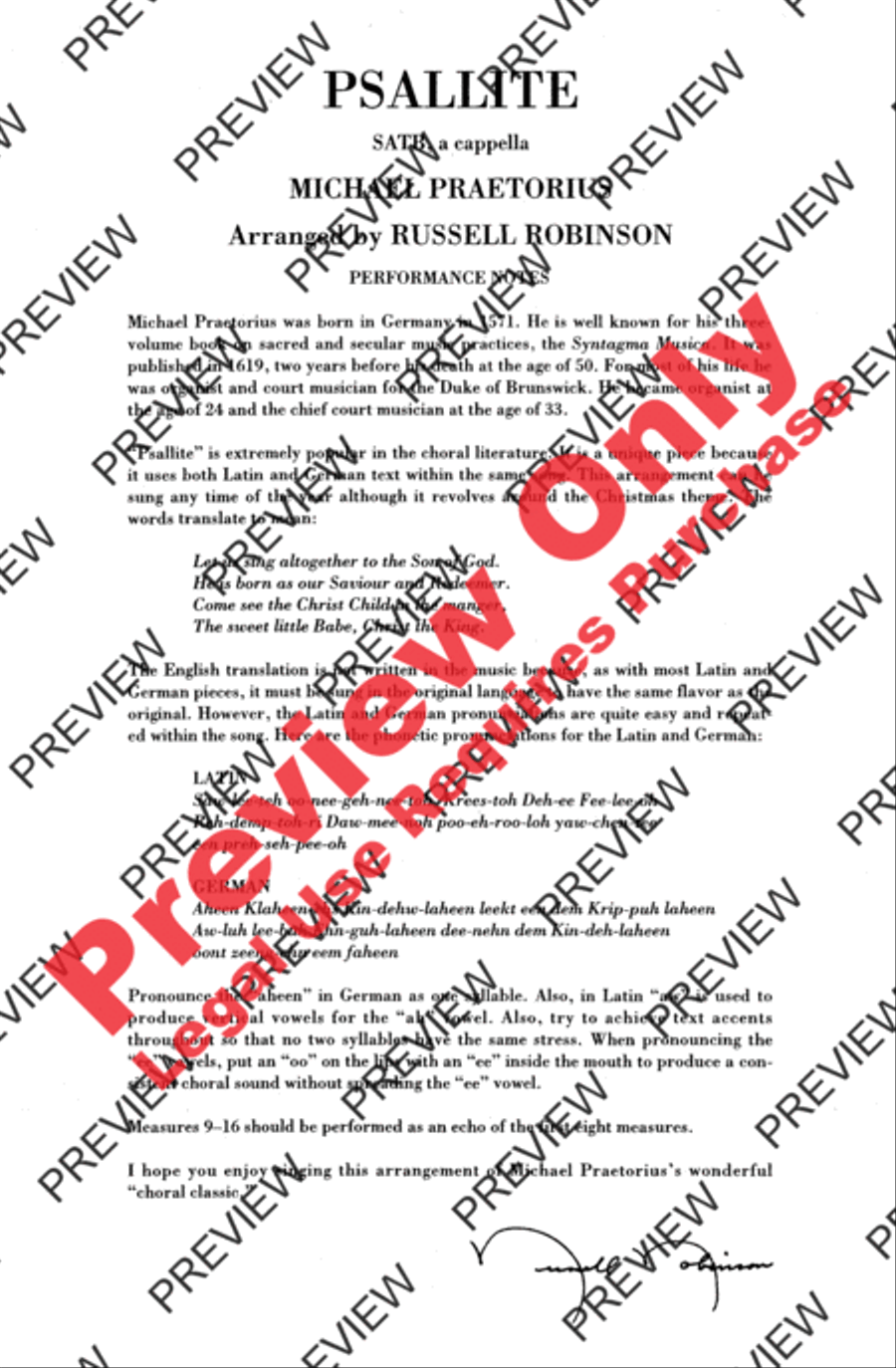 Psallite 4-Part scores gallery preview page 2