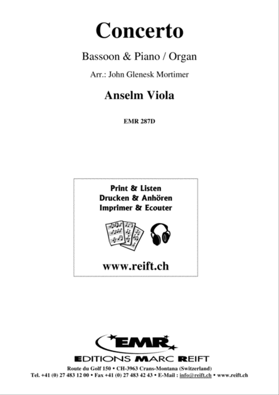 Concerto Bassoon Solo scores gallery preview page 2