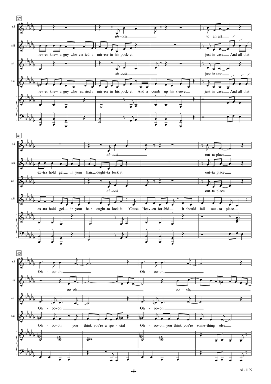 That Don't Impress Me Much SSAA scores gallery preview page 4