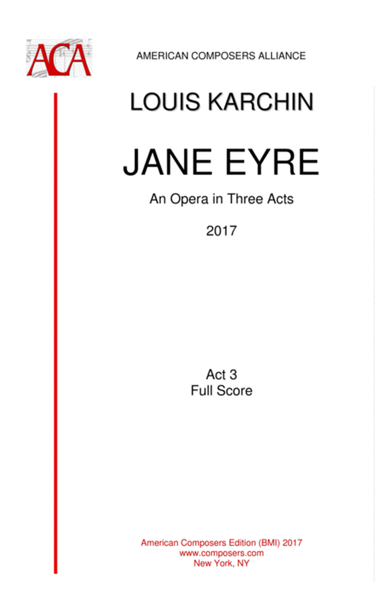 [Karchin] Jane Eyre (Act 3)