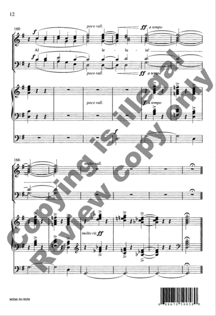 In Thee Is Gladness 4-Part scores gallery preview page 25