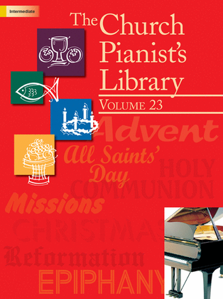 Book cover for The Church Pianist's Library, Vol. 23