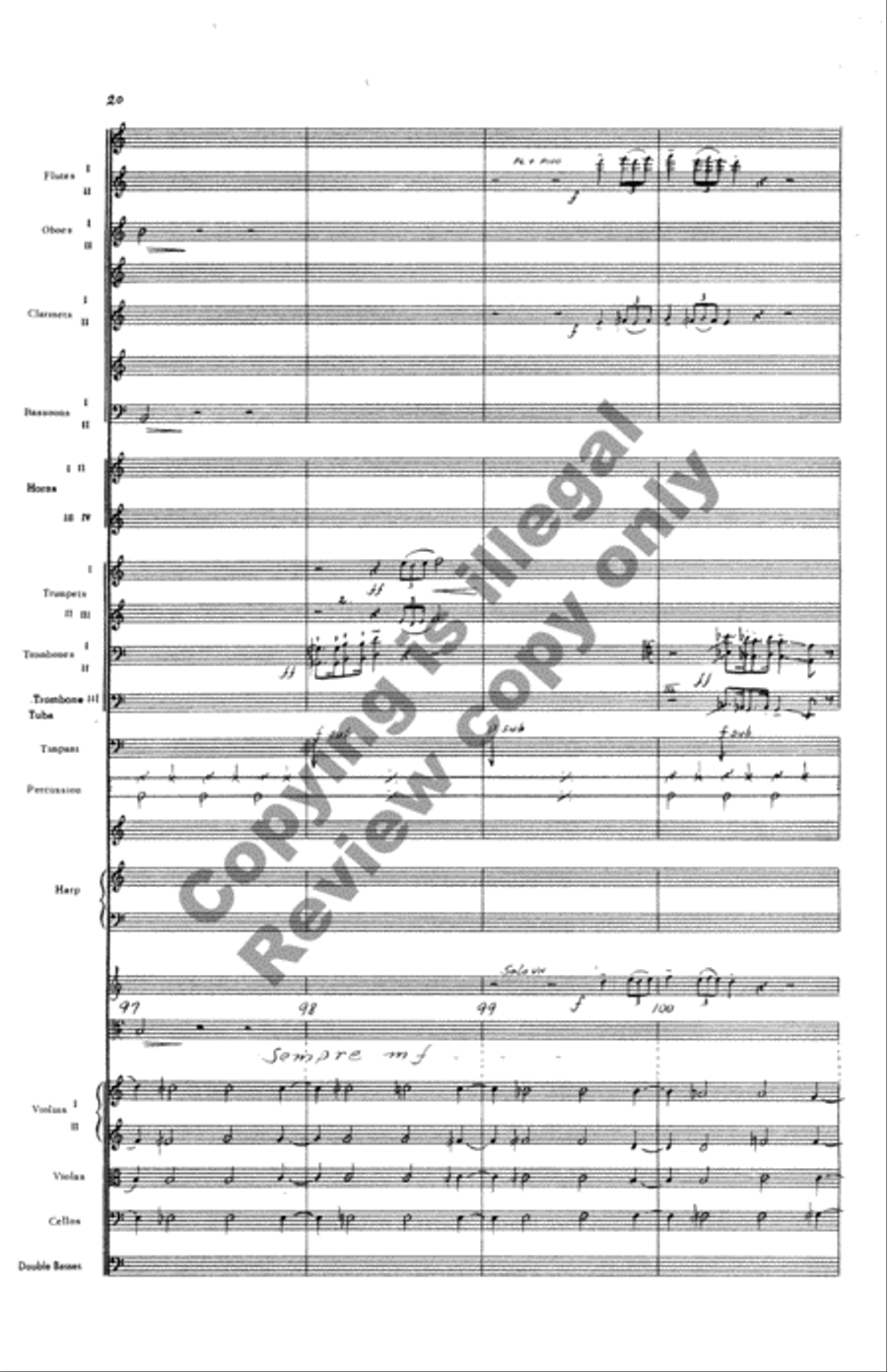 Concerto for Orchestra Full Orchestra scores gallery preview page 98