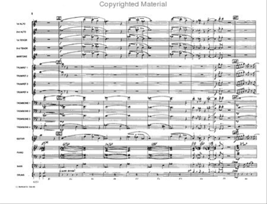 Your Sister's Samba Jazz Ensemble scores gallery preview page 7