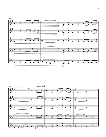 La Espero (The Hope) for Brass Quintet (Anthem of the Esperanto language) image number null