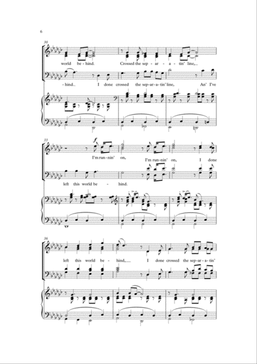 I'm runnin' on 4-Part scores gallery preview page 5