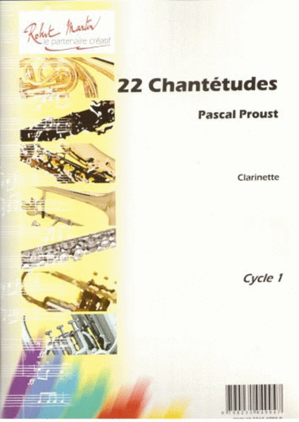 22 chantetudes for clarinets