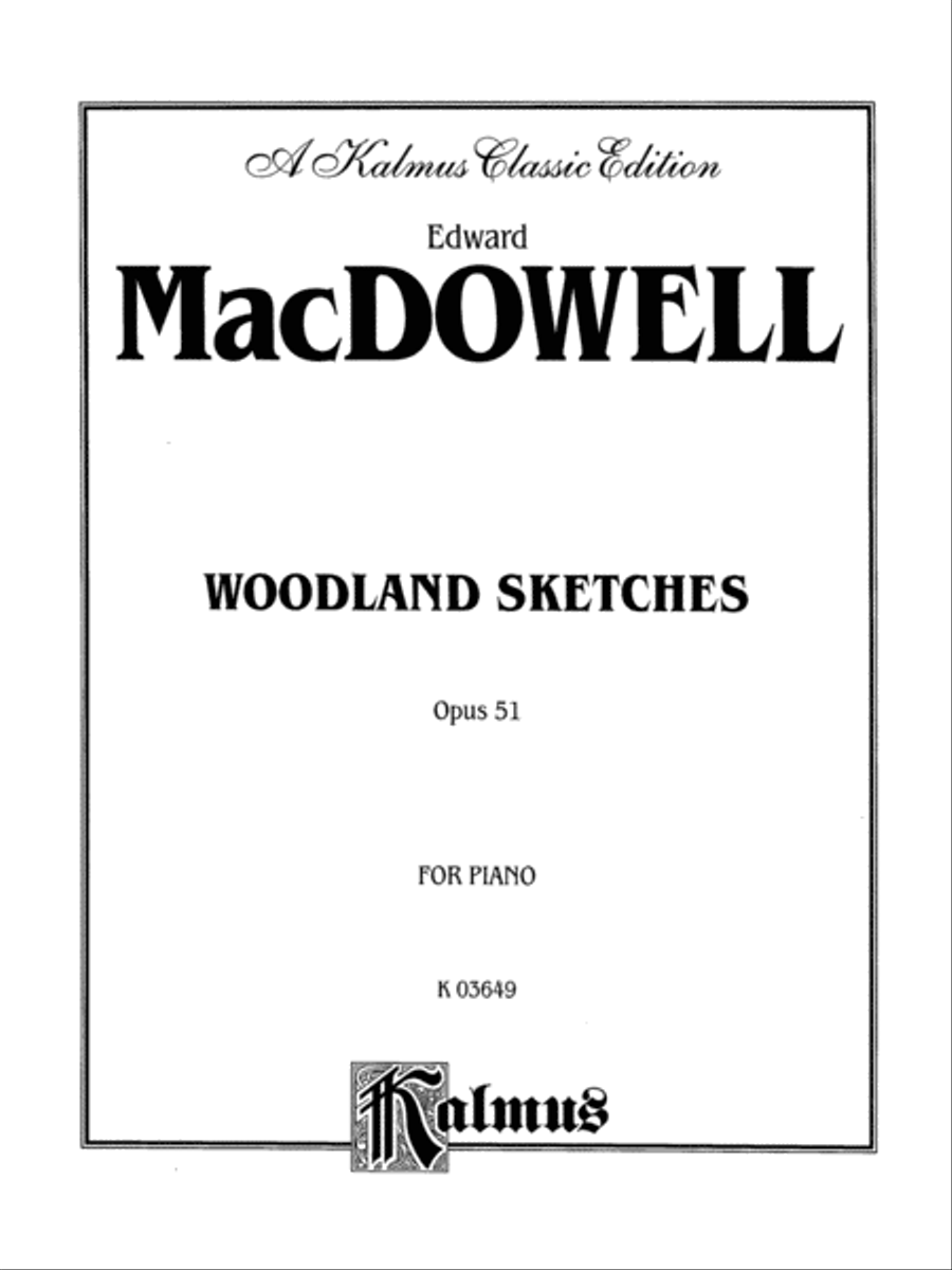Woodland Sketches Piano Solo scores gallery preview page 2