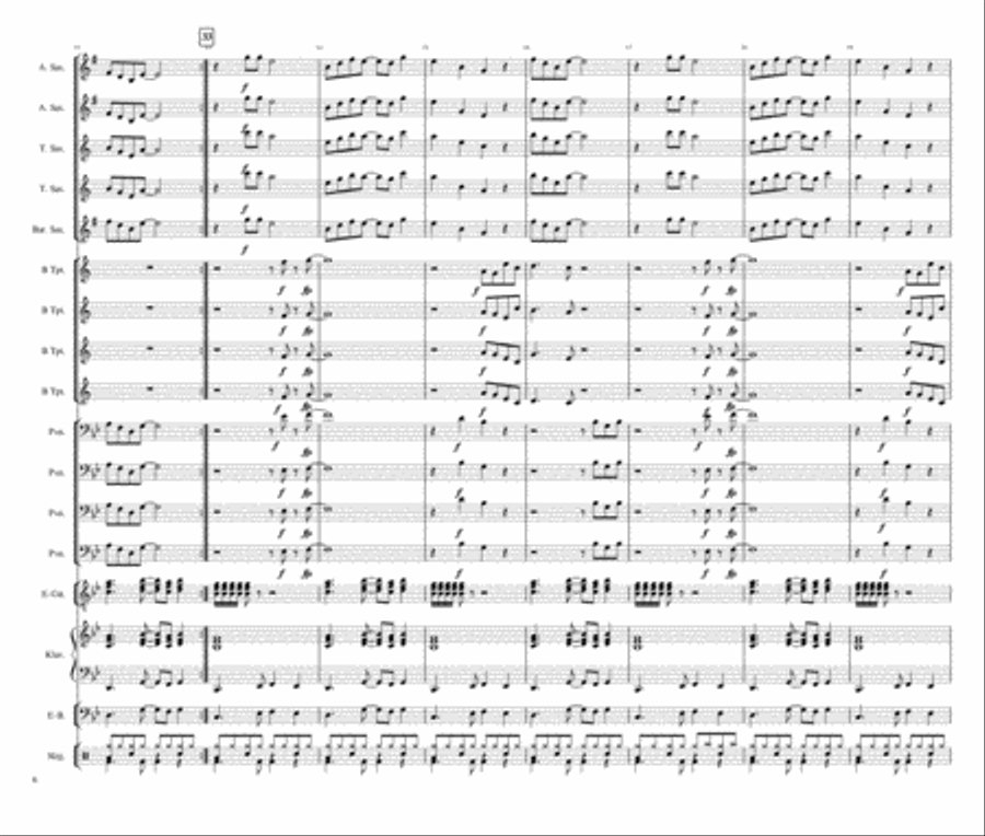 Let's Groove Let's Groove Jazz Ensemble scores gallery preview page 6