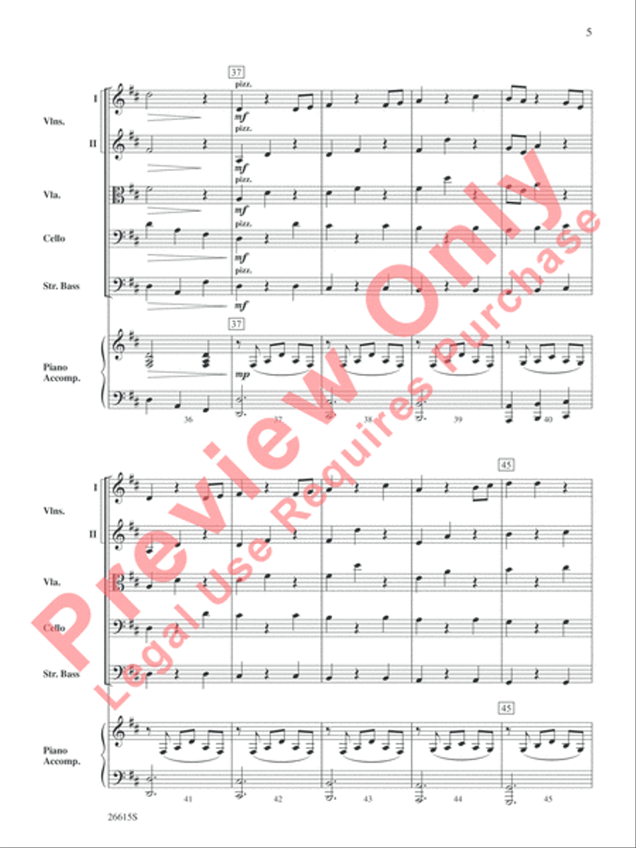 Alison's Waltz Alison's Waltz String Orchestra scores gallery preview page 6