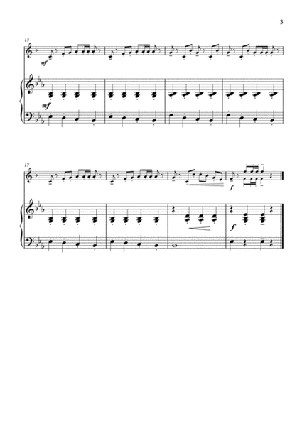 Three Easy Pieces for Clarinet and Piano image number null