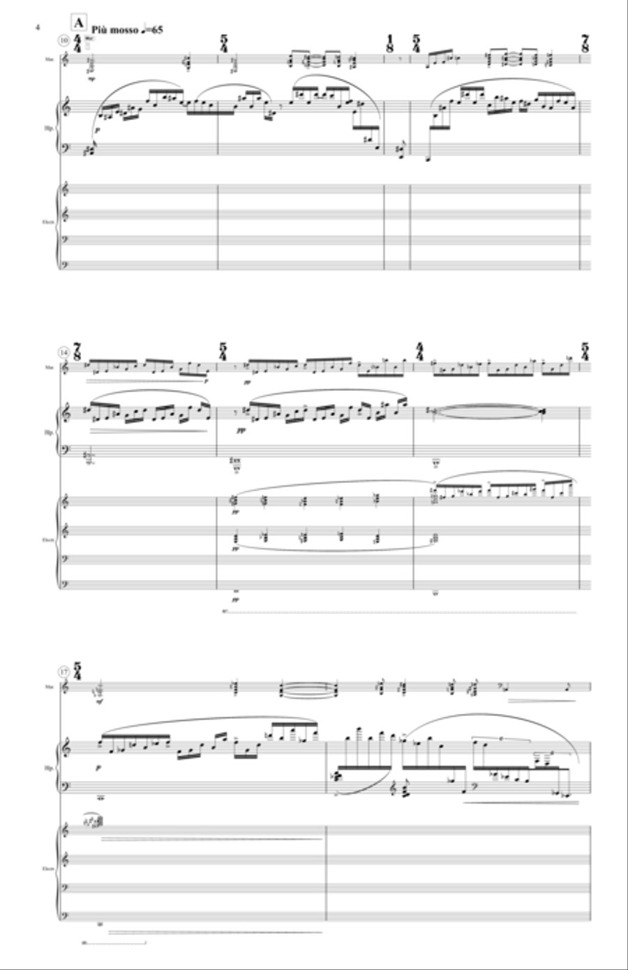 Cenizas y Fuego Cenizas y Fuego Small Ensemble scores gallery preview page 4