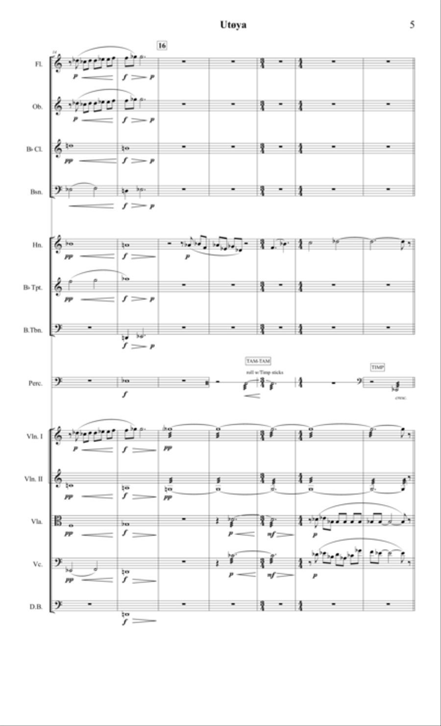 Utoya Chamber Orchestra scores gallery preview page 5