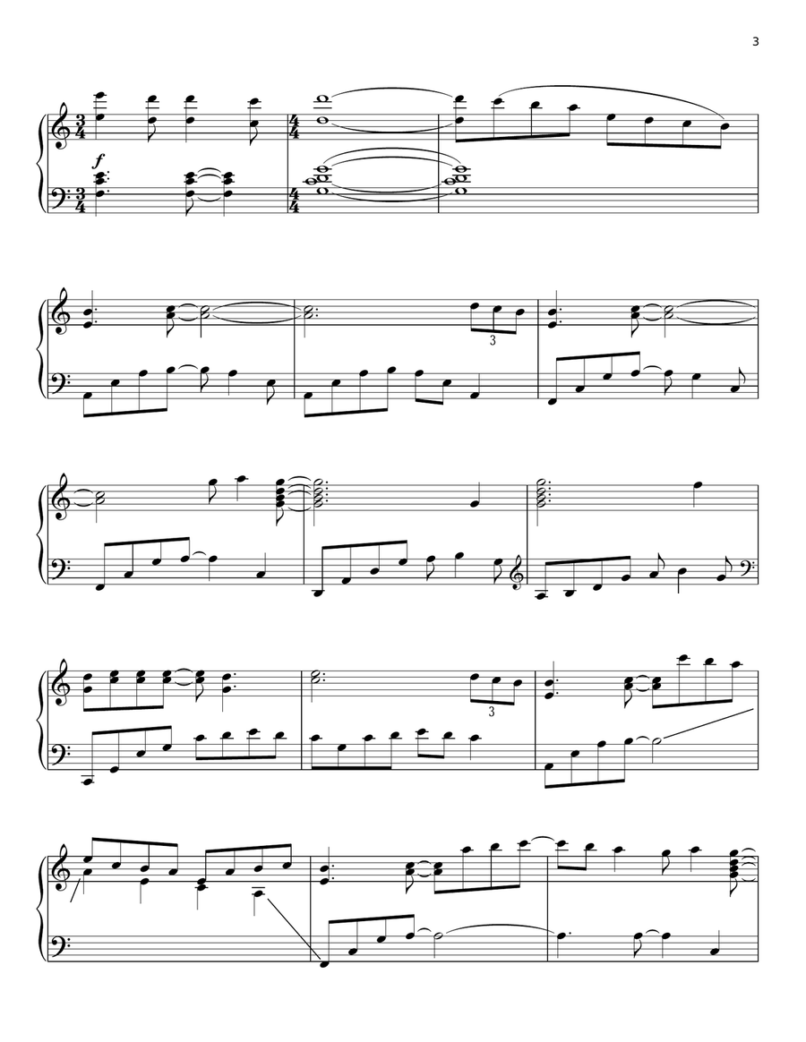 Love Song Love Song Piano Solo scores gallery preview page 3