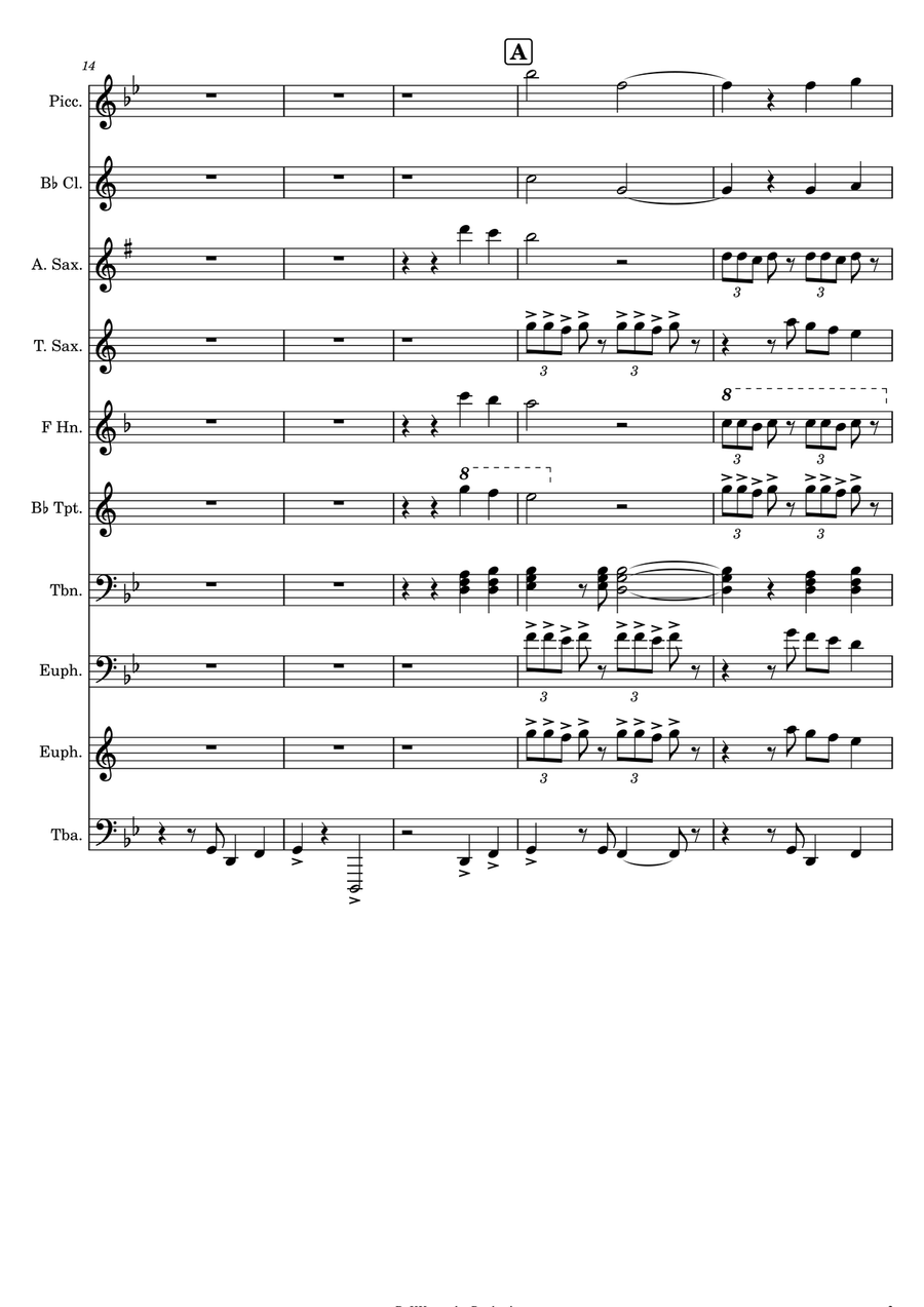 Nasty Nasty Marching Band scores gallery preview page 3