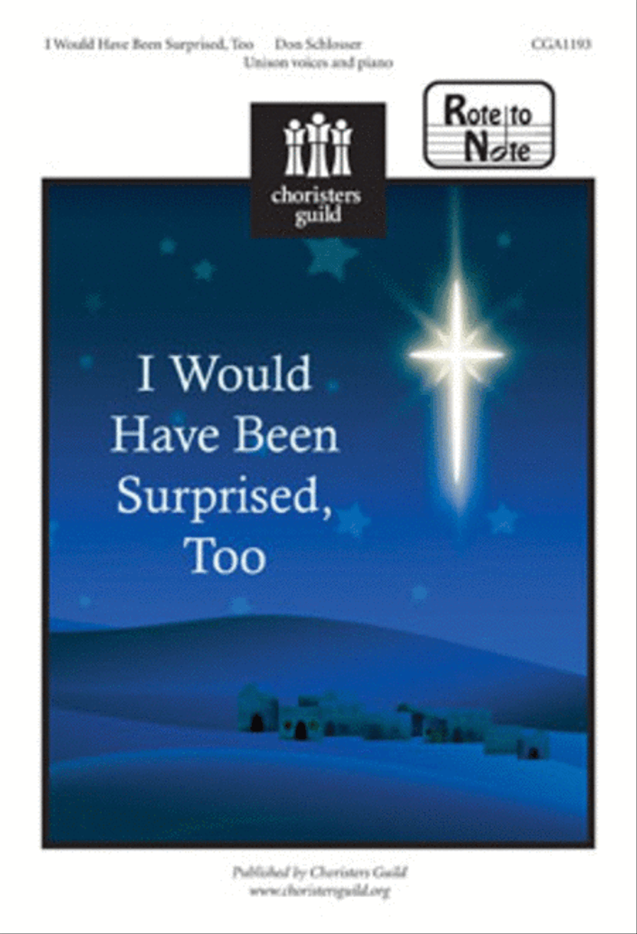 I Would Have Been Surprised, Too Unison Choir scores gallery preview page 1