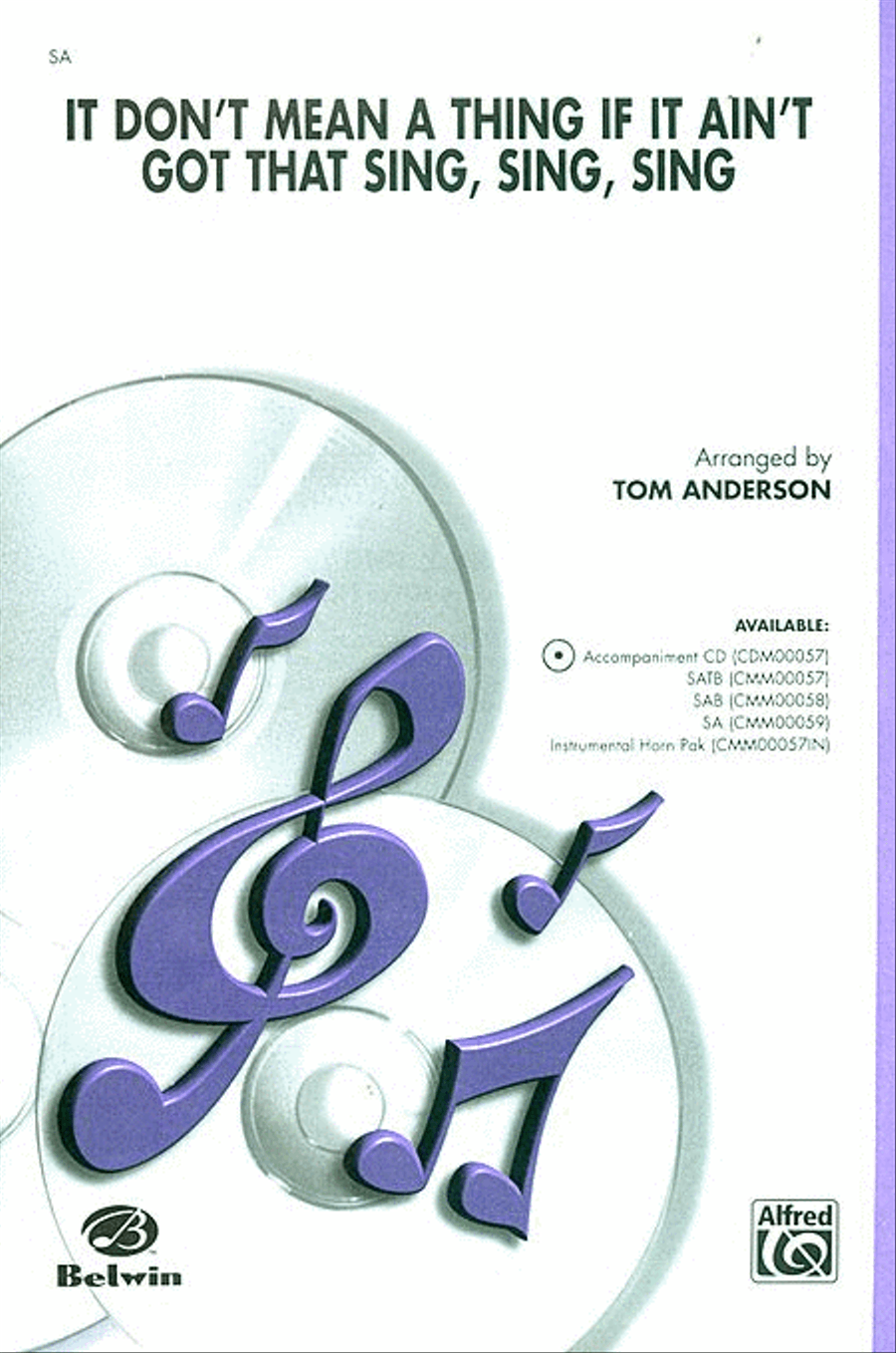 It Don't Mean a Thing If It Ain't Got That Sing, Sing, Sing 2-Part scores gallery preview page 1