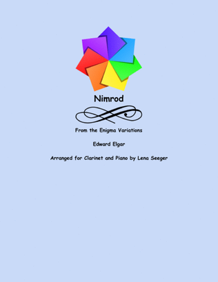 Book cover for Nimrod (Clarinet and Piano)