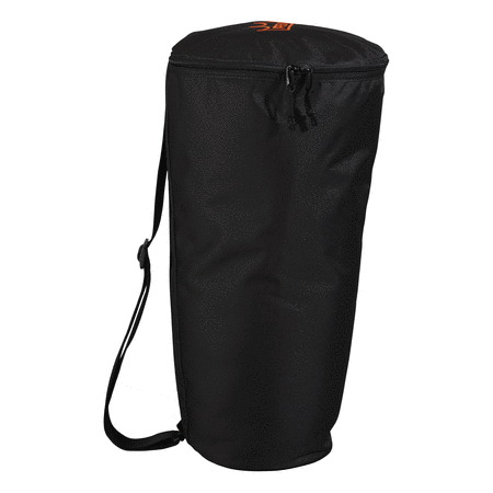 Bag, Djembe, Advent, 11“ X 21”, Padded With Shoulder Strap, Handle, Fits 10“ Drum, Blac