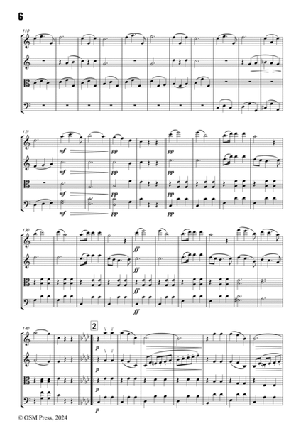 Johann Strauss II-Kaiser-Walzer,Op.437,for String Quartet image number null