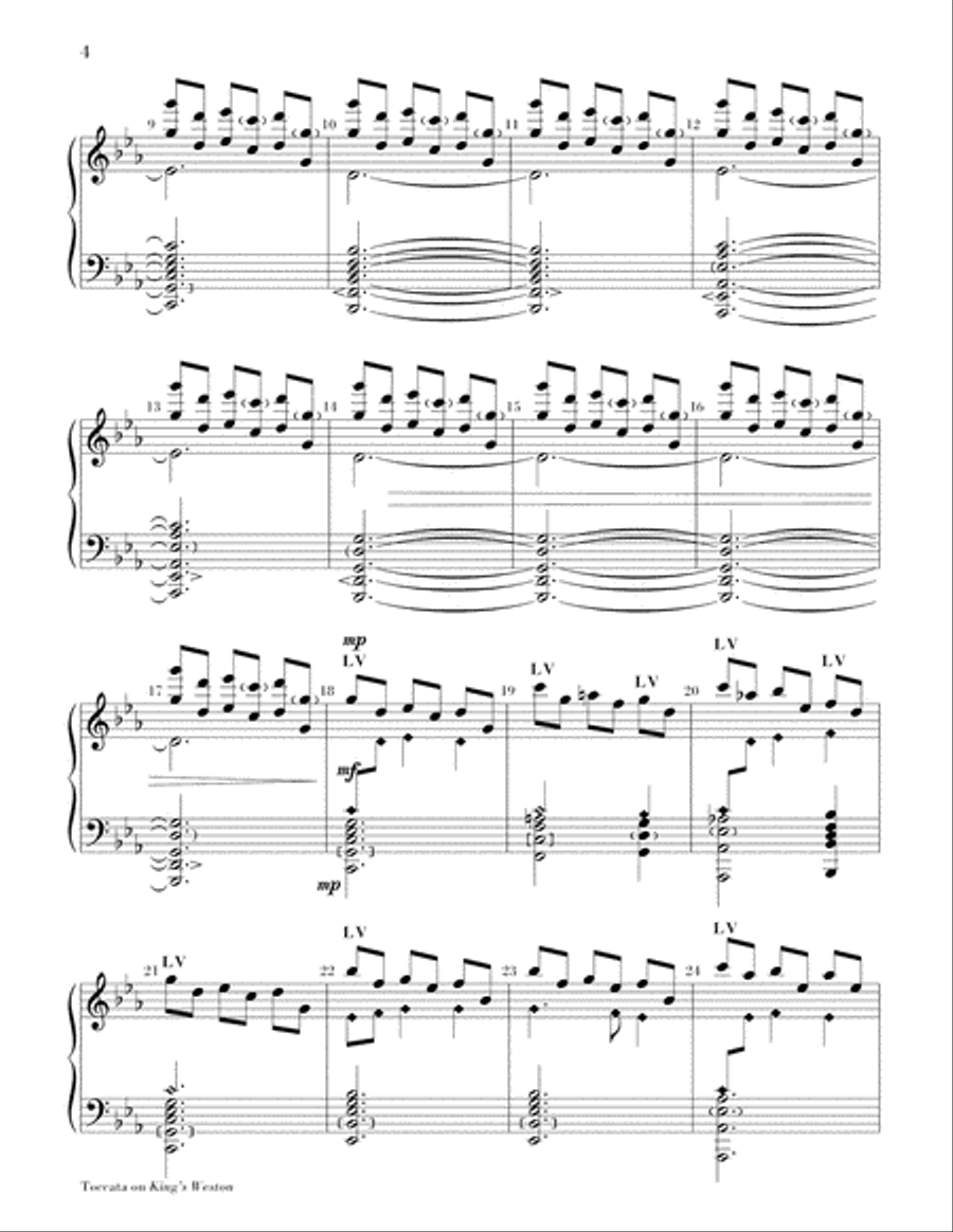 Toccata on 
