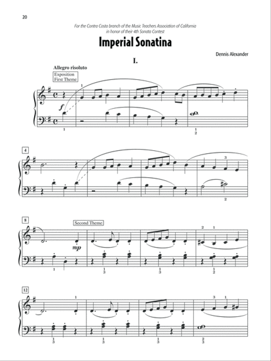 Dennis Alexander's Favorite Solos, Book 1 Piano Solo scores gallery preview page 9
