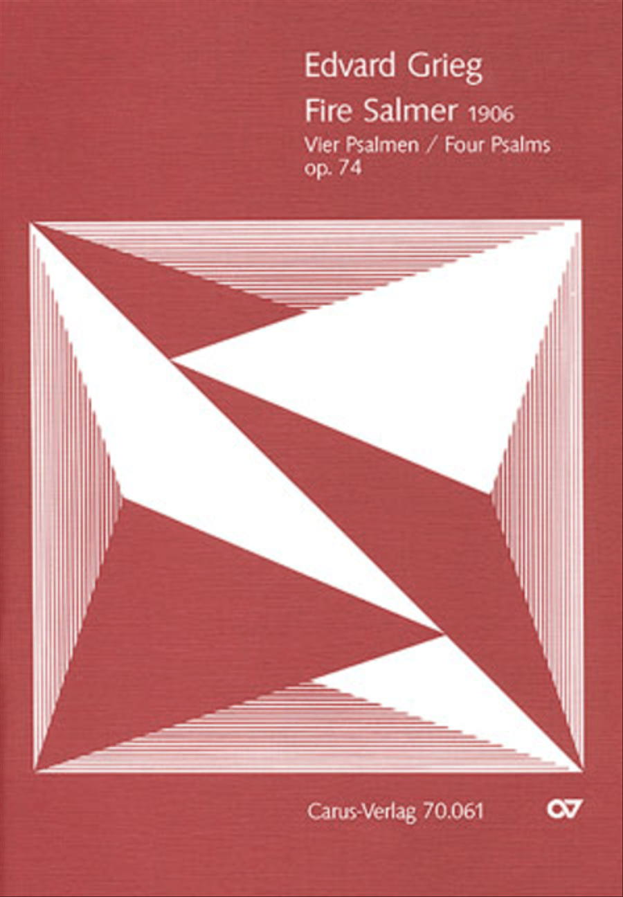 Four Psalms (Fire Salmer) Choir scores gallery preview page 1