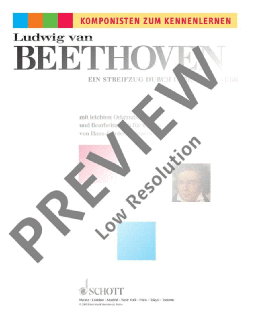 Ein Streifzug durch Leben und Werk Piano Solo scores gallery preview page 2
