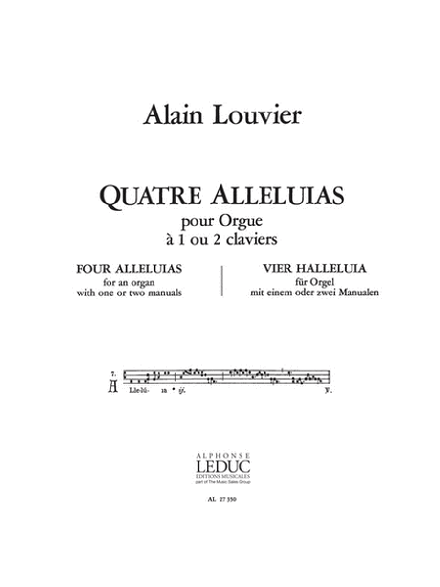 4 Alleluias (organ)