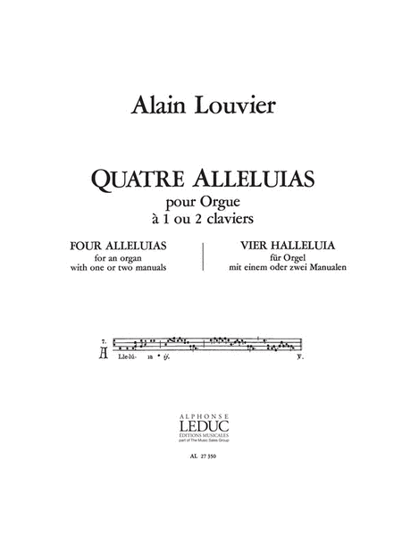 4 Alleluias (organ)