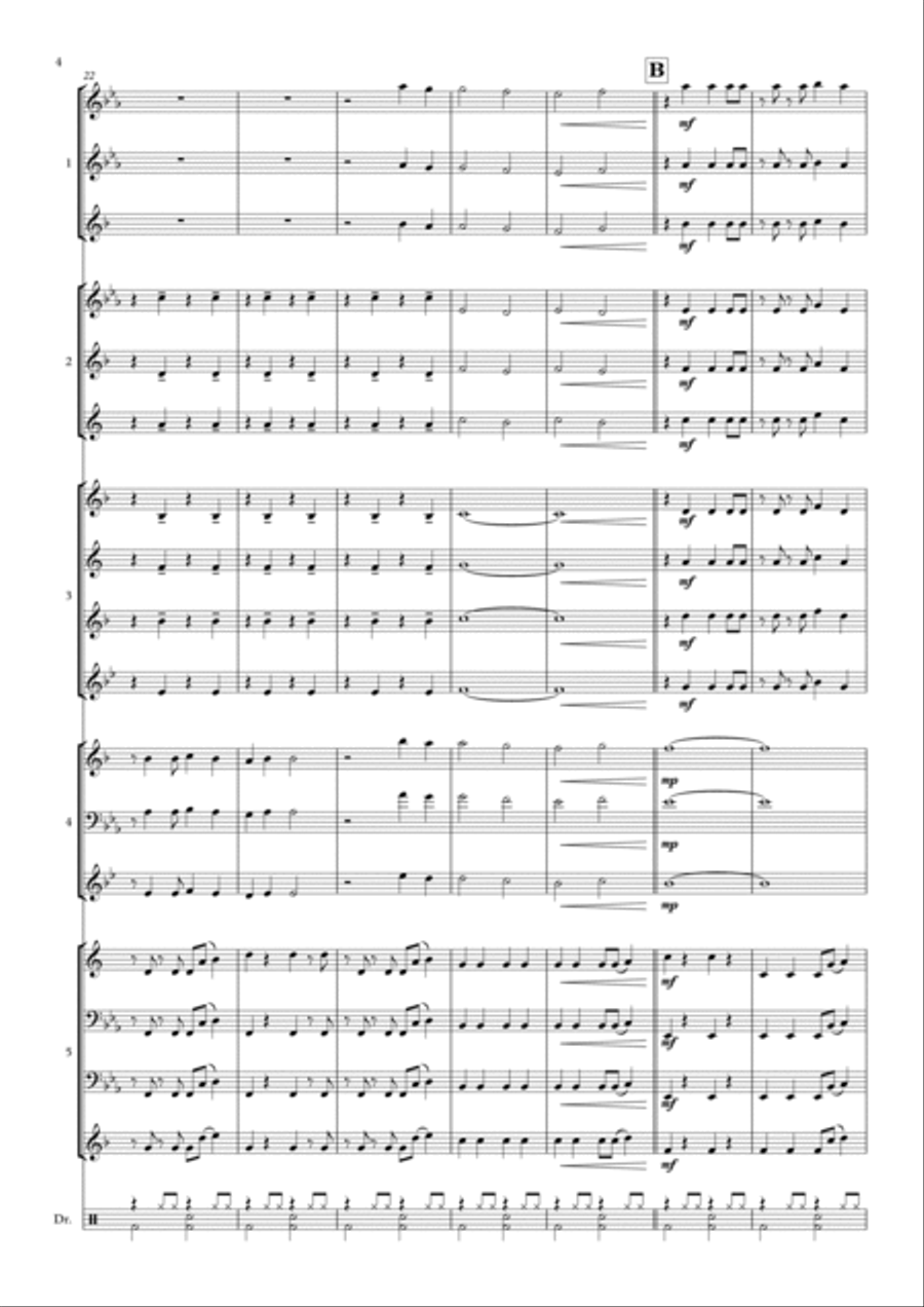 Reach Concert Band scores gallery preview page 4