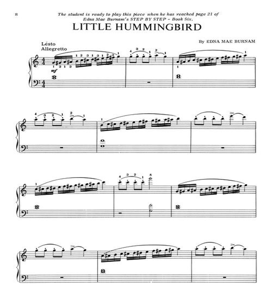 Pieces to Play – Book 6 Piano Method scores gallery preview page 6