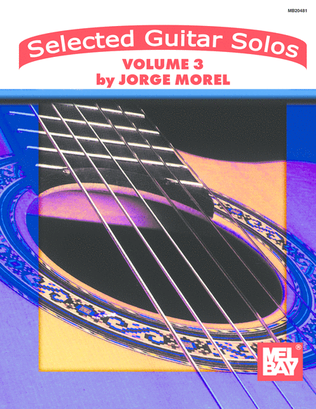Book cover for Selected Guitar Solos Volume 3