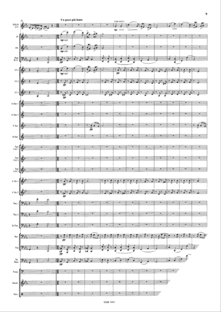 Zigeunerweisen Zigeunerweisen Concert Band scores gallery preview page 10