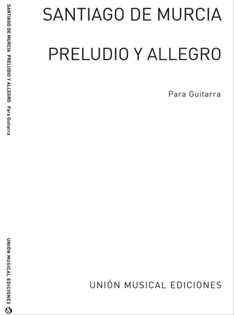 Preludio Y Allegro Preludio Y Allegro Acoustic Guitar scores gallery preview page 1