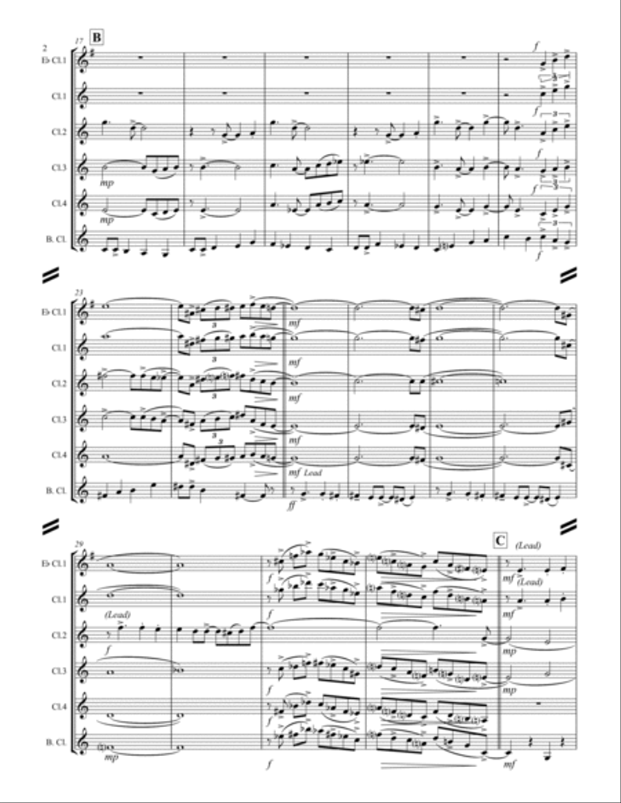 Witchcraft Woodwind Ensemble scores gallery preview page 3