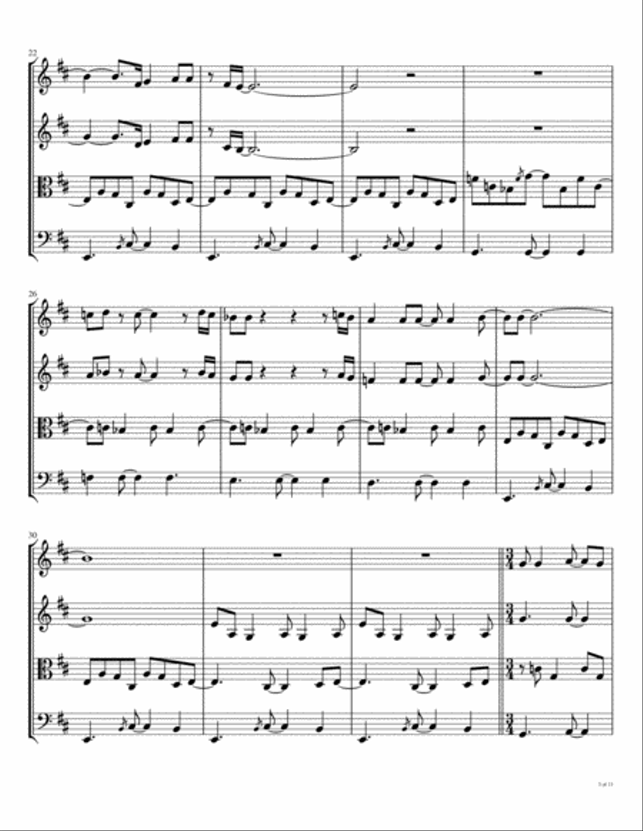 Guinnevere String Quartet scores gallery preview page 4